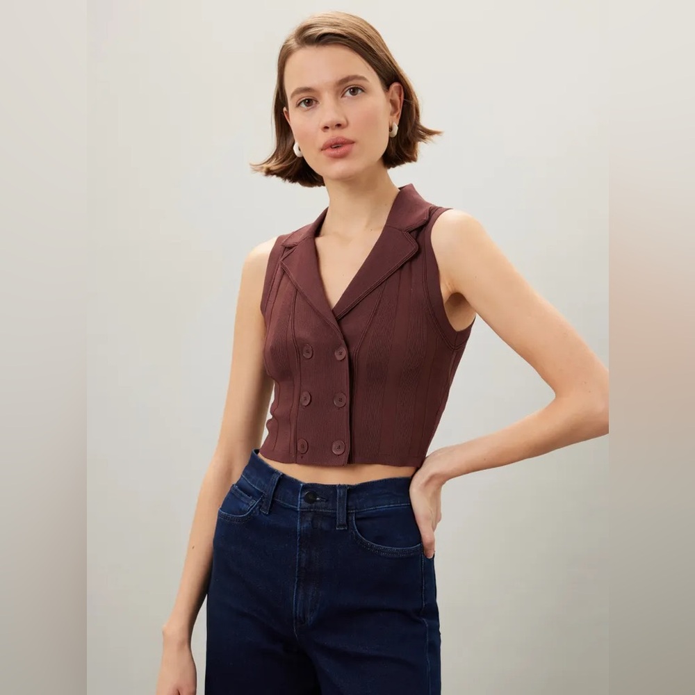 Sandro Solune Knit Vest